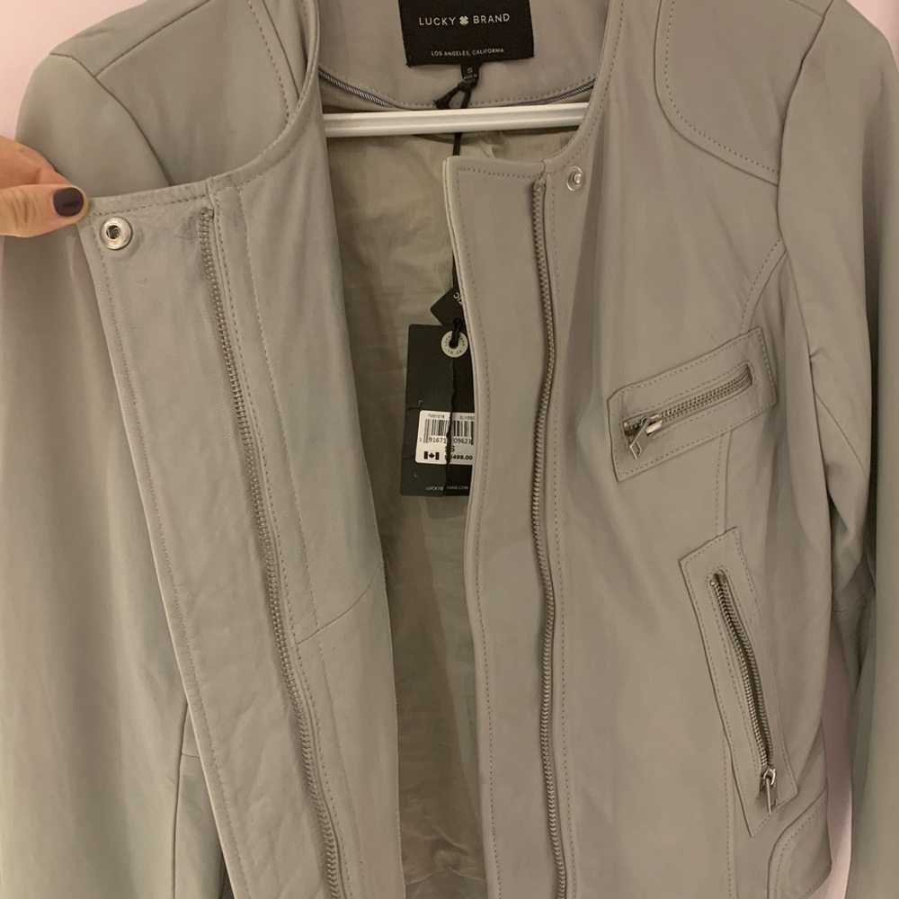 Lucky Brand Authentic Leather jacket